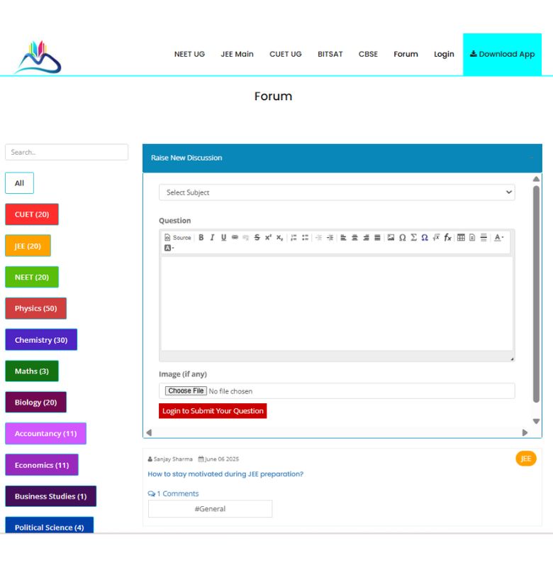 Forum-Section-on-Website