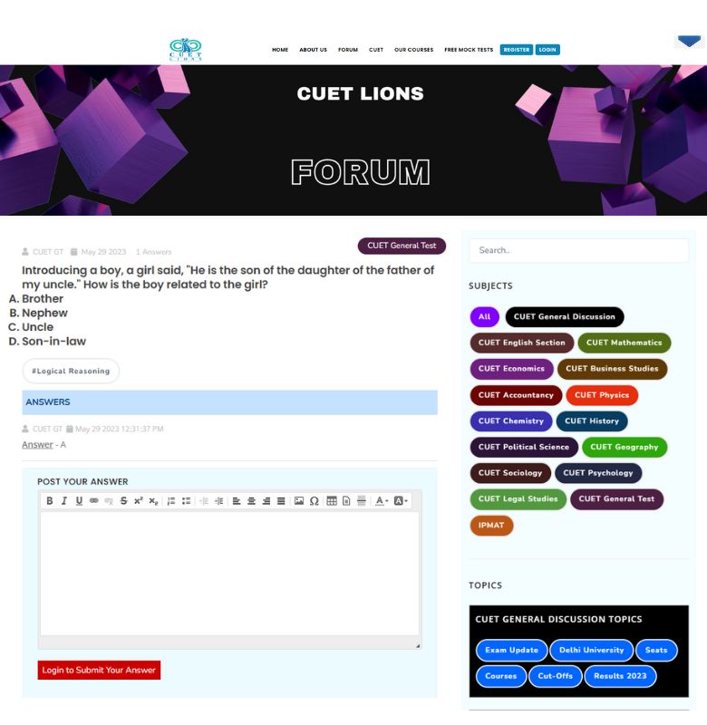 Forum-Section-on-Website