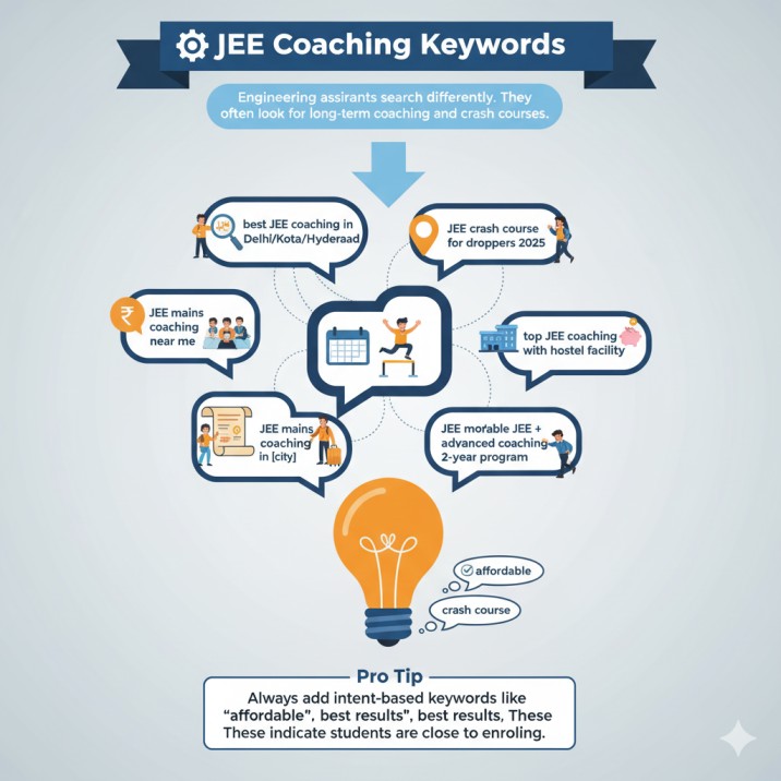 JE Coaching Keywords