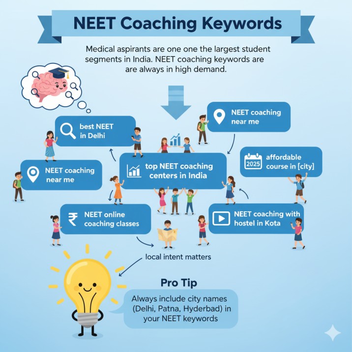 NEET Coaching Keywords