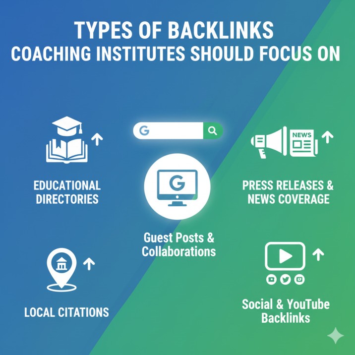 Types of Backlinks Coaching Institutes Should Focus On 1