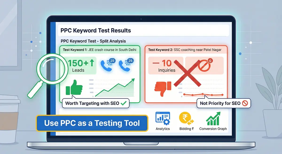 Test Keywords with PPC Before Scaling SEO