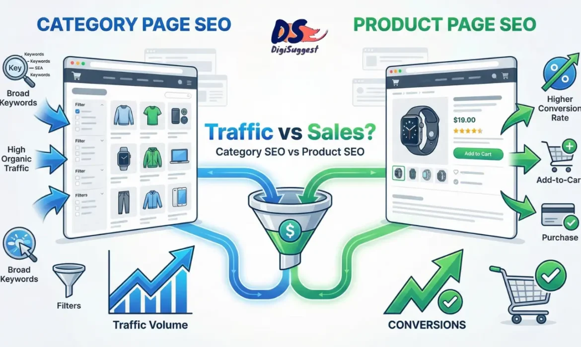 Category Page SEO vs Product Page SEO - What Drives More Sales