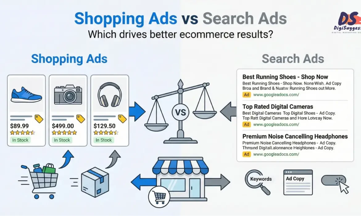Google Shopping Ads vs Search Ads: What’s Better for Ecommerce