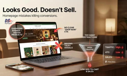 Homepage Mistakes That Reduce Ecommerce Conversions