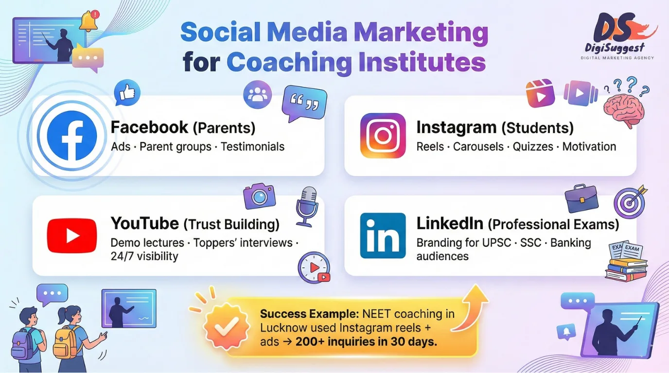 Social Media Marketing for Coaching Institutes