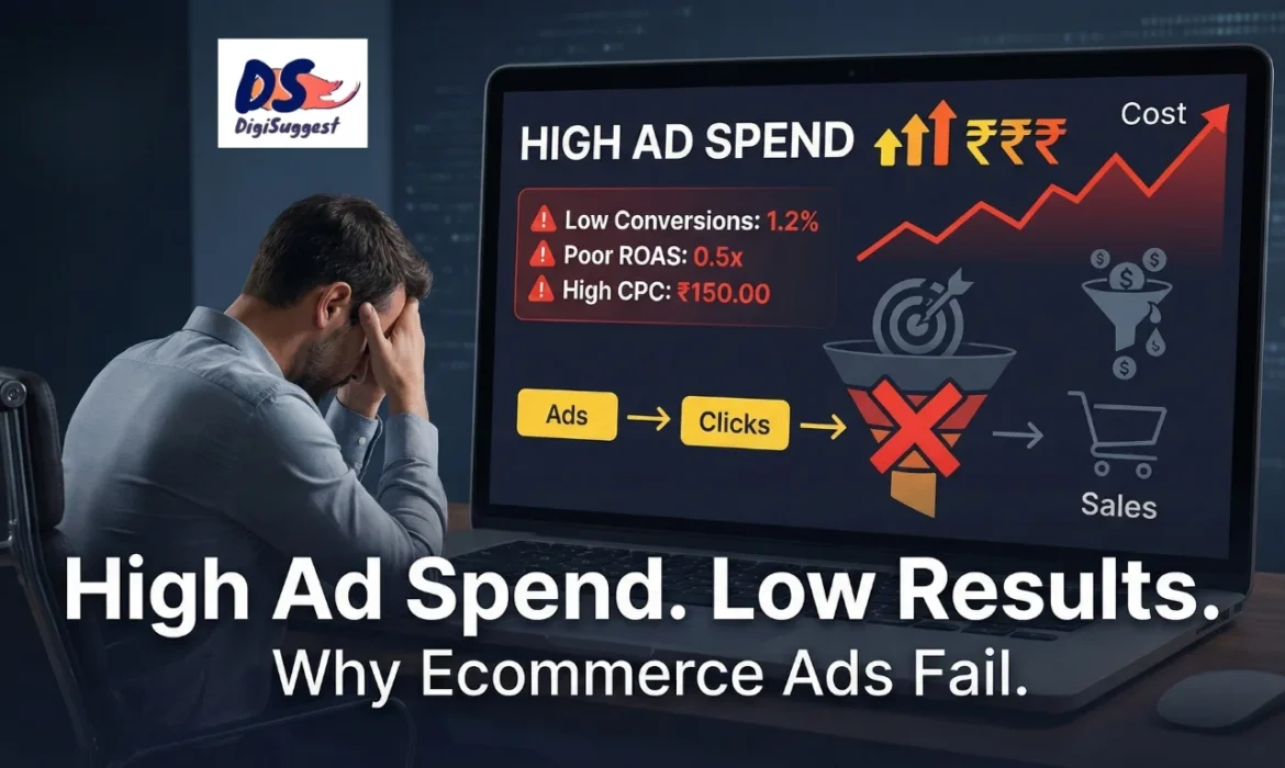 Top Reasons Ecommerce Ads Fail Even After High Spend