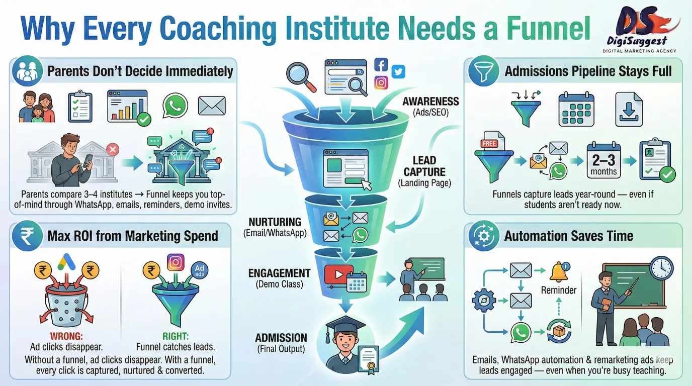 Why Every Coaching Institute Needs a Funnel
