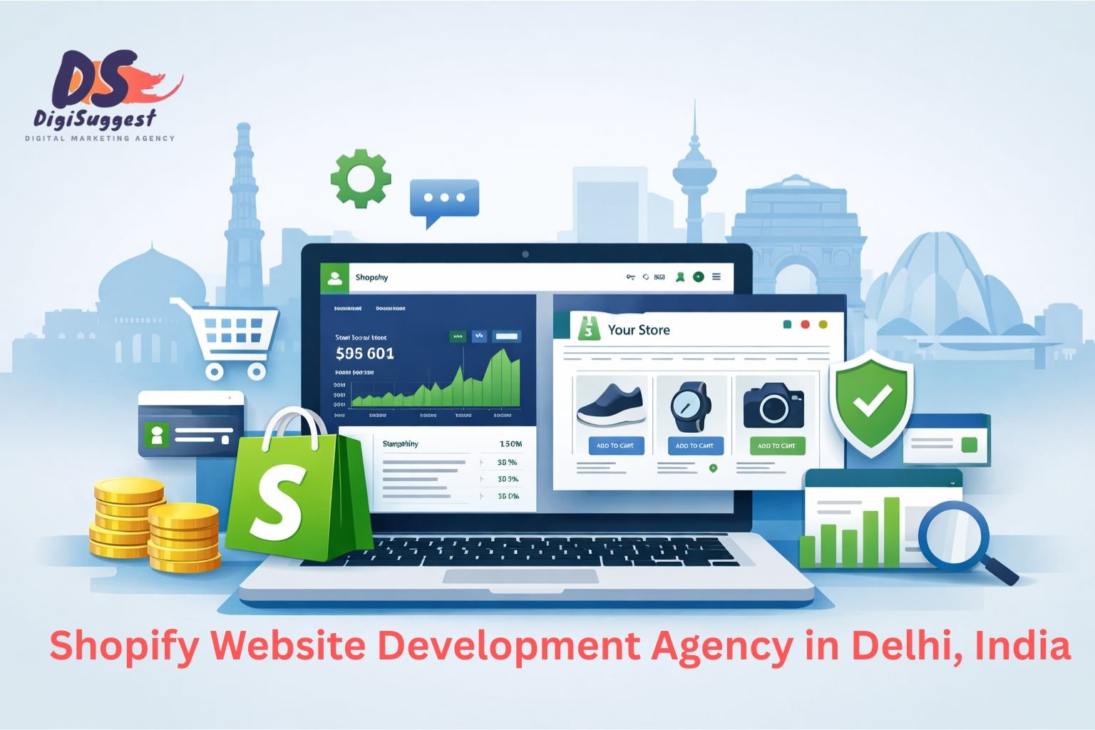Shopify Website Development Agency in Delhi, India