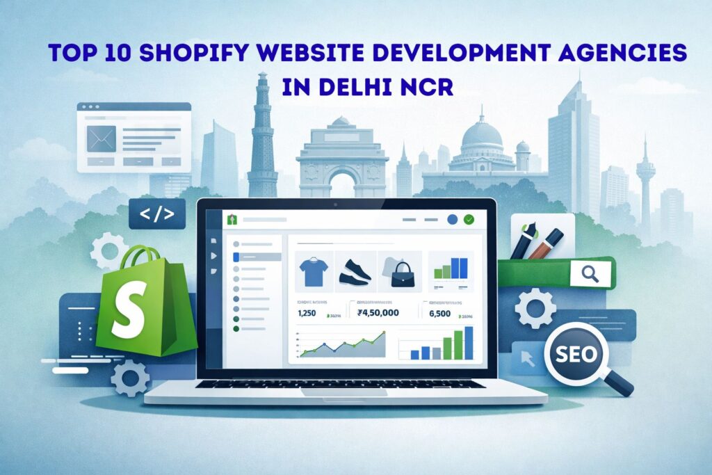 Top 10 Shopify Website Development Agencies in Delhi NCR