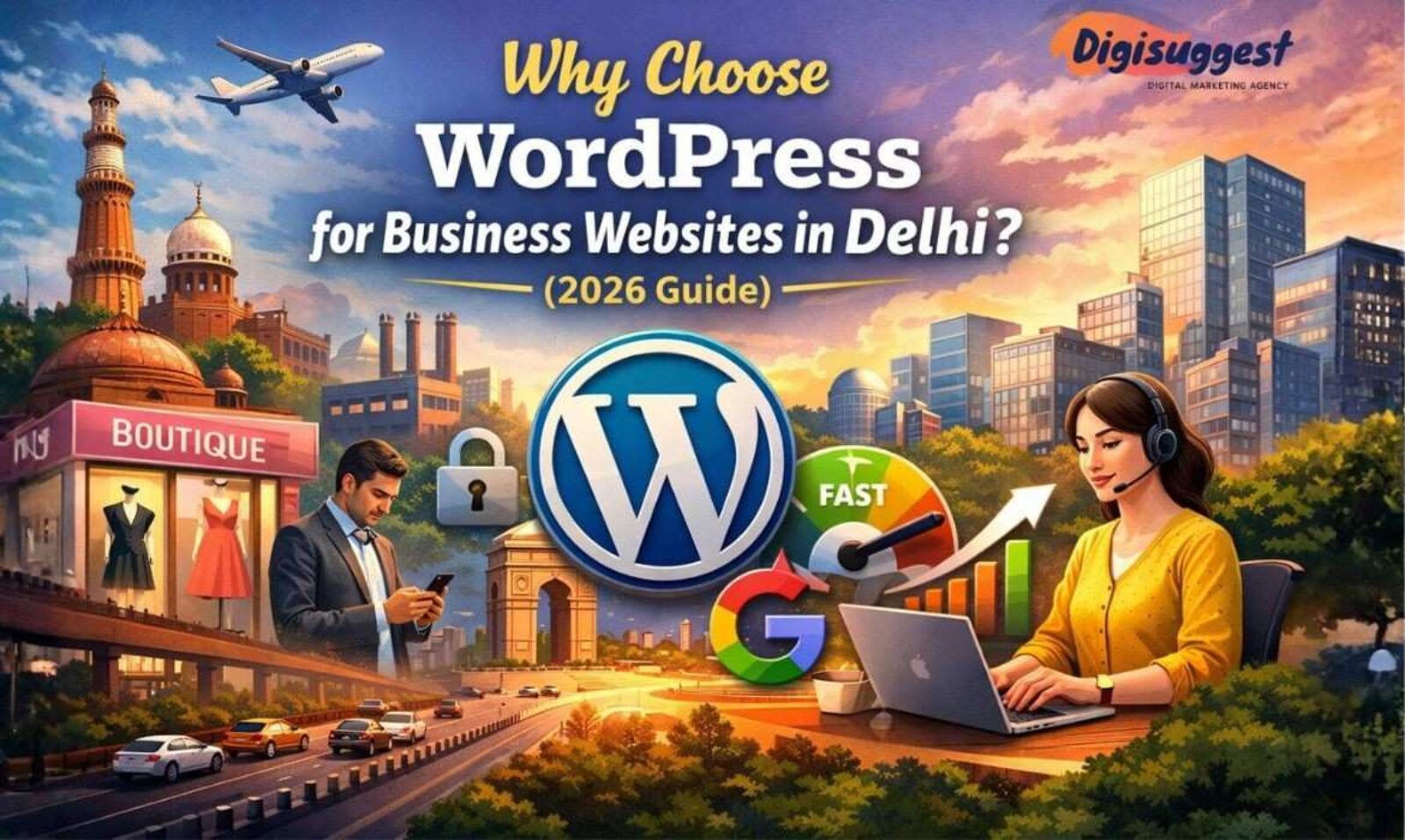Why Choose WordPress for Business Websites in Delhi? (2026)