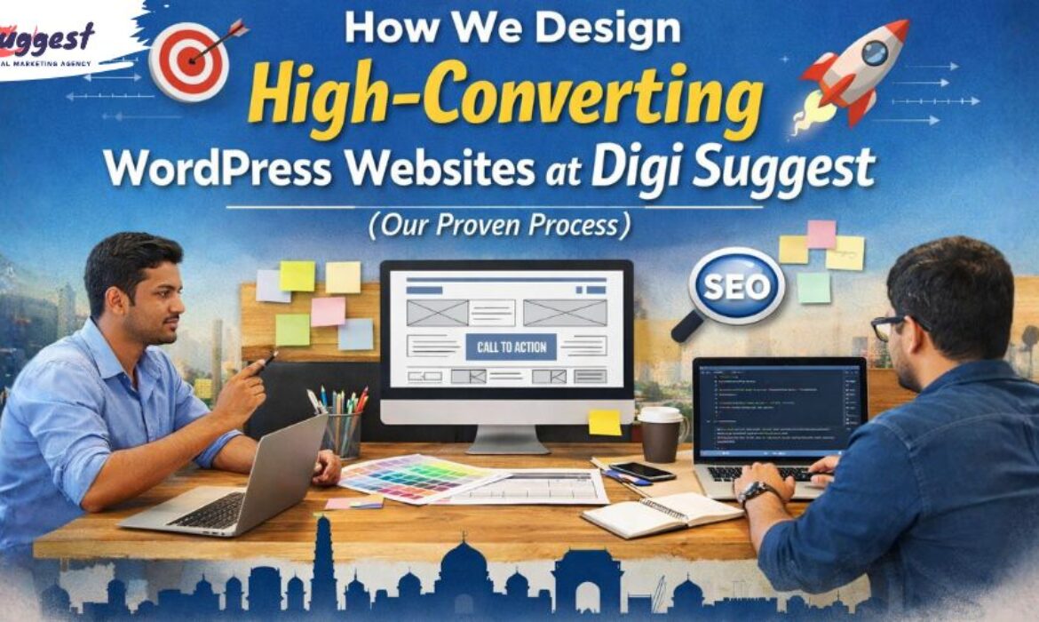 How We Design High-Converting WordPress Websites at Digi Suggest