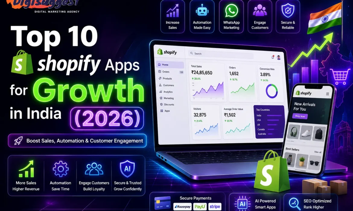 Top Shopify apps for growth in India