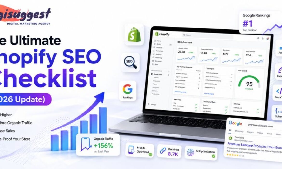 Shopify SEO checklist for 2026