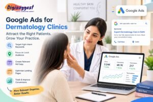 Google Ads for Dermatology Clinics to attract relevant patient enquiries